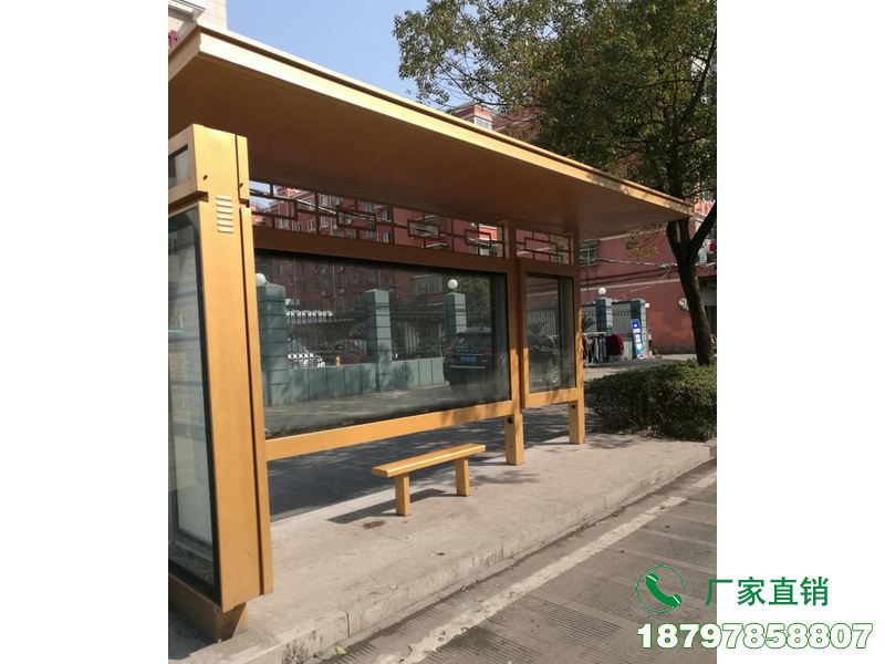 长阳县复古公交站台等候亭
