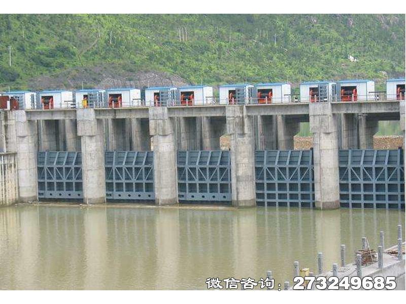 济阳县拦水大坝闸门