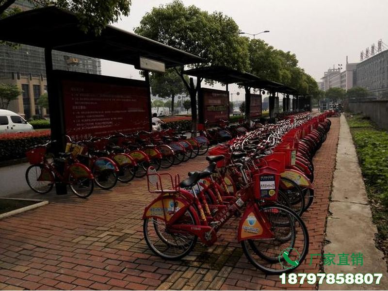 察雅县共享自行车智能停车棚